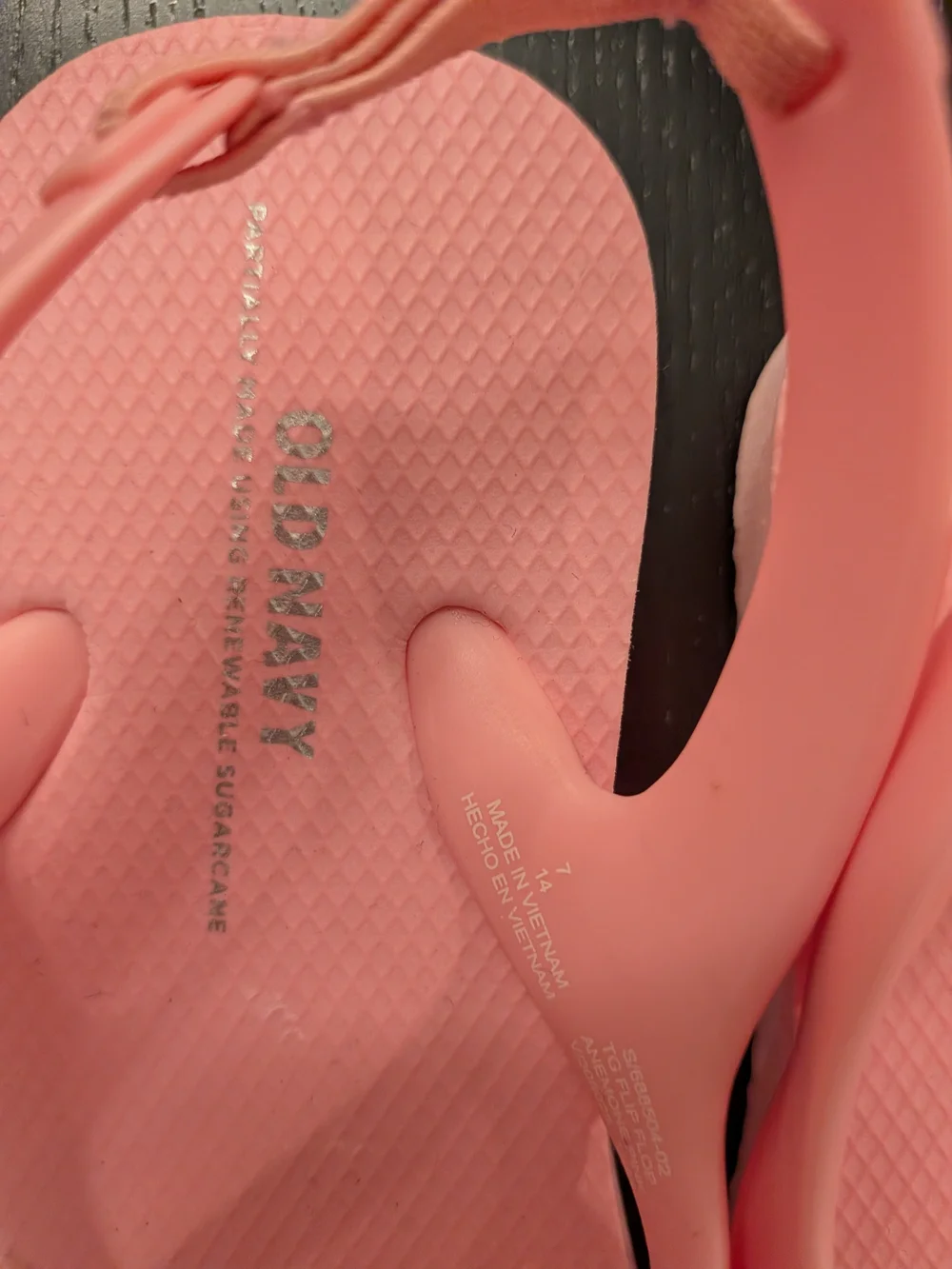Old Navy Pink Flip Flops